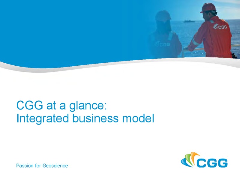2014 MAY PRESENTATION – CGG – slide 3
