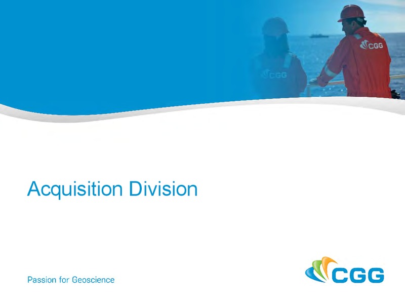 2014 MAY PRESENTATION – CGG – slide 13