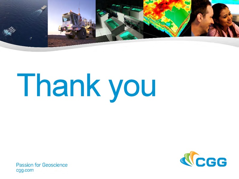 2014 MAY PRESENTATION – CGG – slide 29