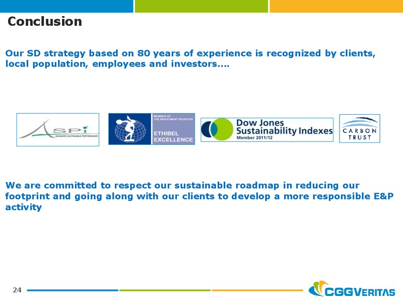 JUNE 2012 CORPORATE PRESENTATION – CGG – slide 24