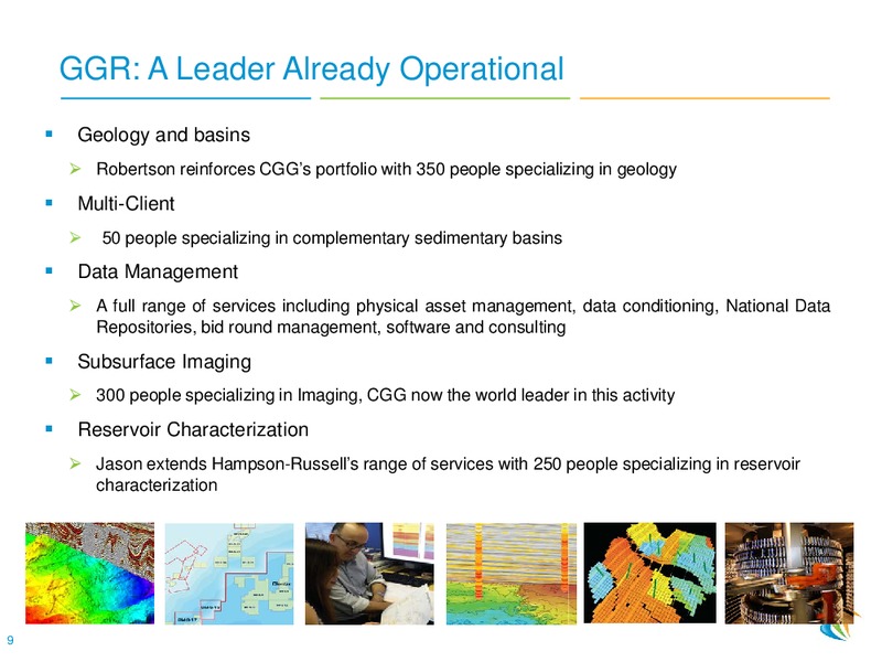 EAGE PRESENTATION – CGG – slide 9