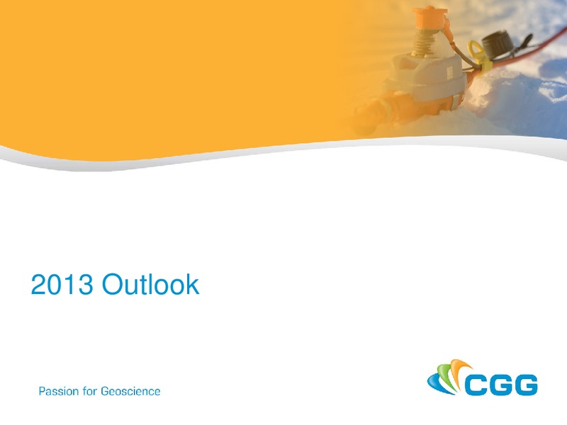 EAGE PRESENTATION – CGG – slide 14