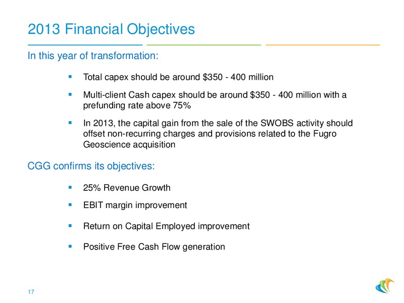 EAGE PRESENTATION – CGG – slide 17
