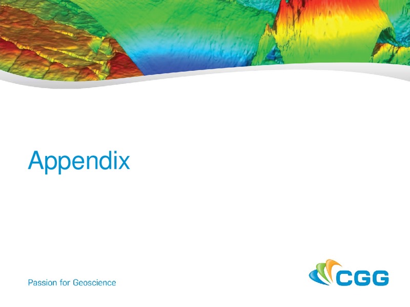 Q2 2015 Financial Results – CGG – slide 16