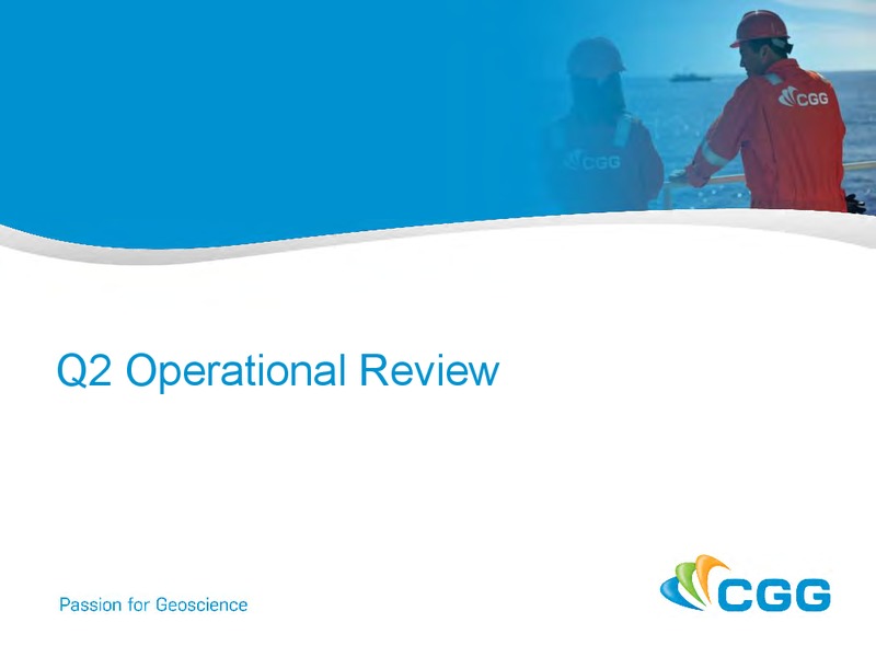 H1 Financial Results – CGG – slide 19