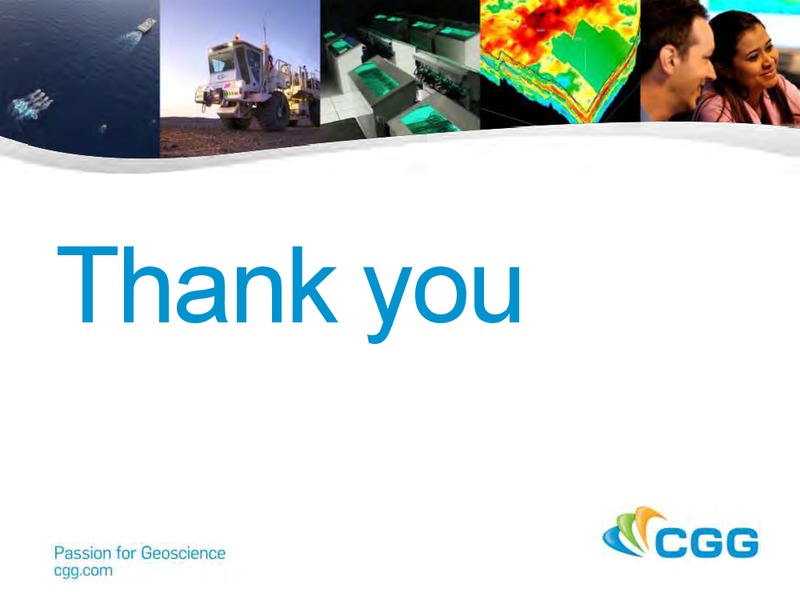 3Q 2014 RESULTS – CGG – slide 10