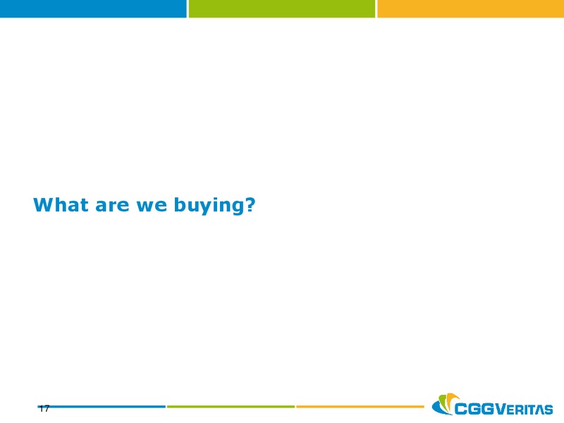 NOVEMBER   DECEMBER 2012 PRESENTATION – CGG – slide 16