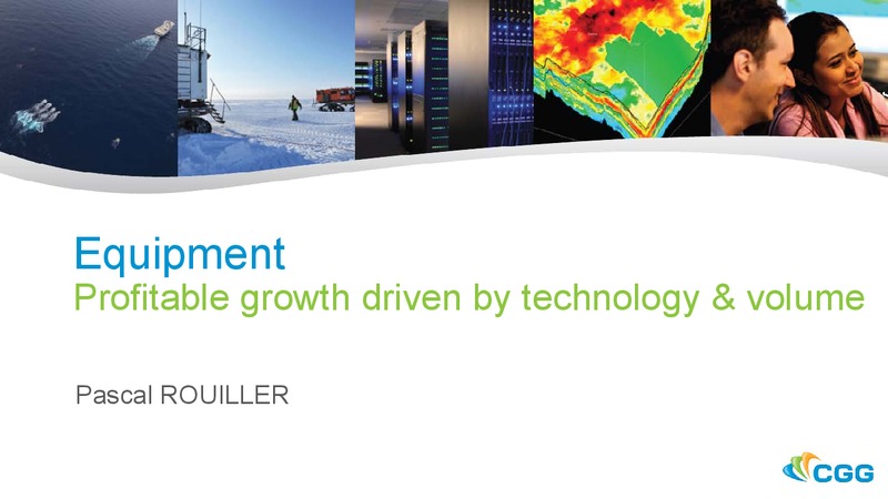 DECEMBER 2013 CORPORATE PRESENTATION – CGG – slide 51