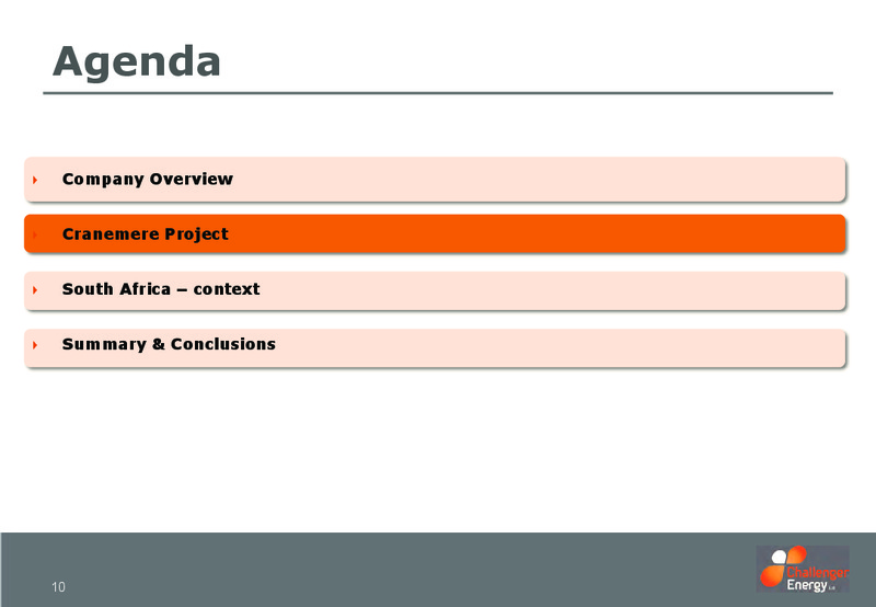 Investor Presentation – Challenger Energy Ltd – slide 9