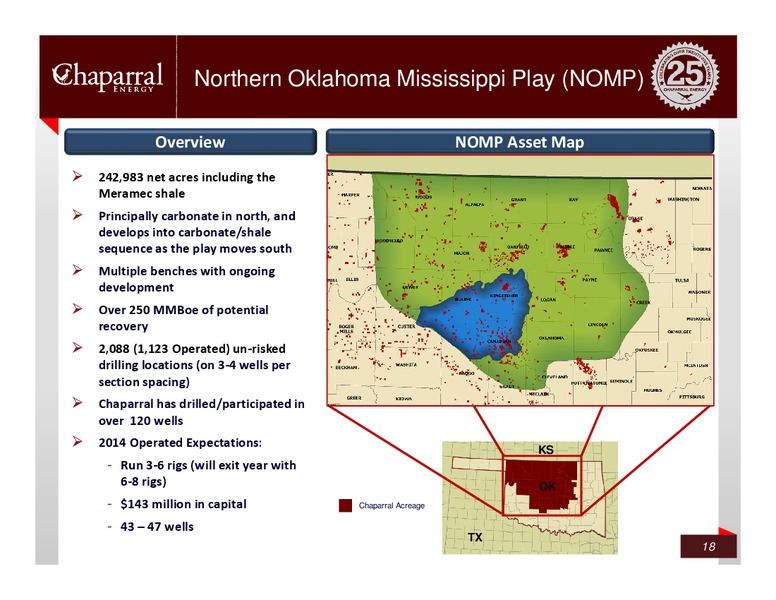 Credit Suisse – Chaparral Energy, Inc – slide 17