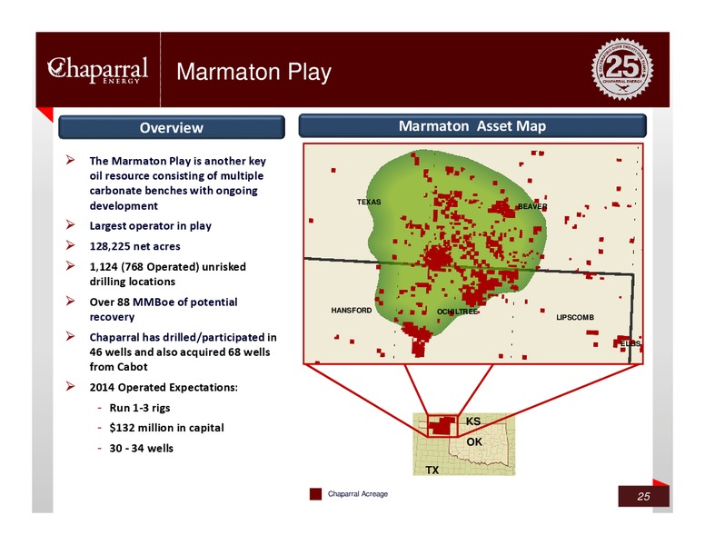Credit Suisse – Chaparral Energy, Inc – slide 24