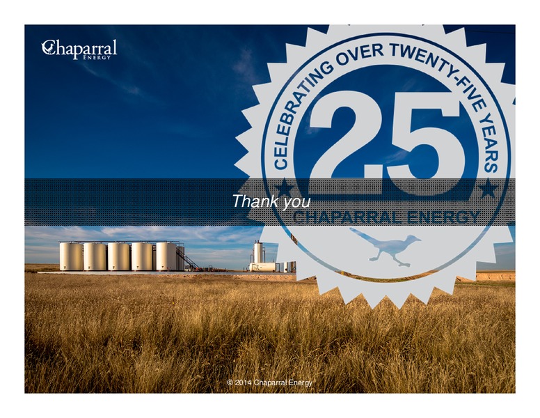Credit Suisse – Chaparral Energy, Inc – slide 45