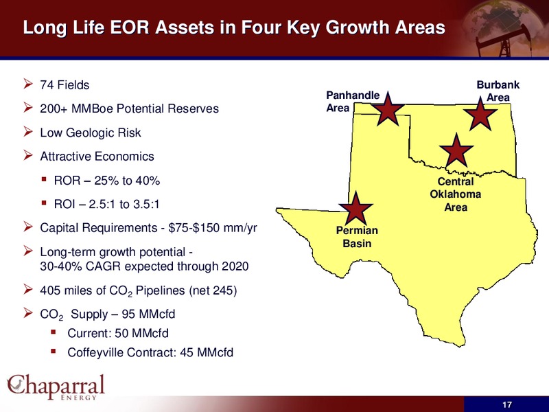 JP Morgan High Yield & Leveraged Finance Conference – Chaparral Energy, Inc – slide 16