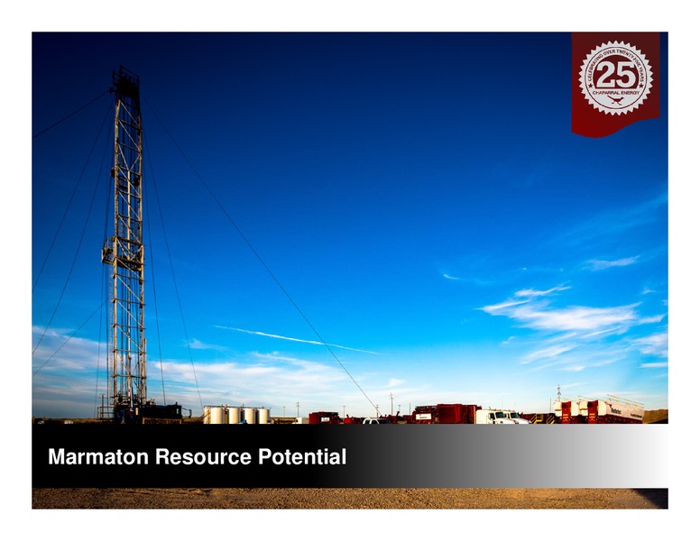 WELLS FARGO – Chaparral Energy, Inc – slide 24