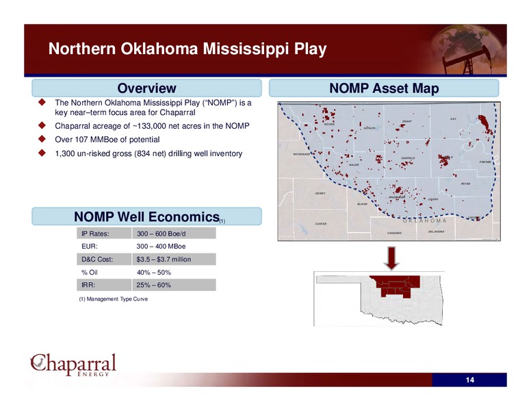 Wells Fargo Presentation – Chaparral Energy, Inc – slide 13