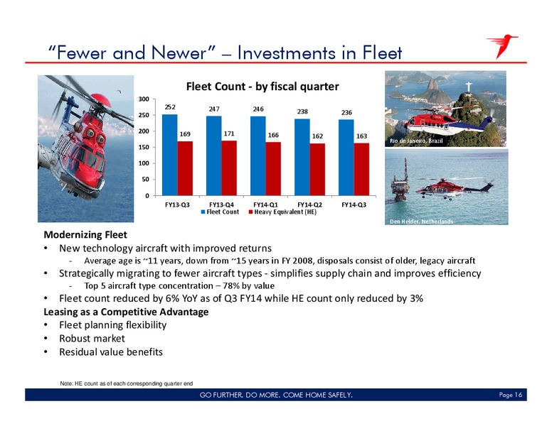 MARCH 2014INVESTOR PRESENTATION – CHC Group Ltd – slide 15