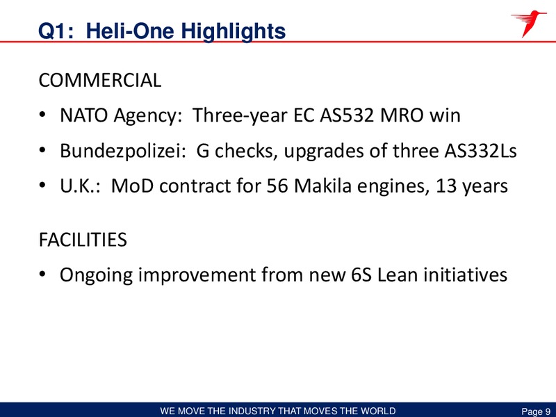 Q1 2013 EARNINGS CALL – CHC Group Ltd – slide 8