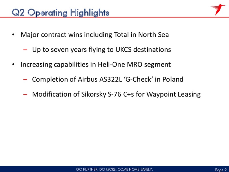 Q2 2015 FISCAL RESULT – CHC Group Ltd – slide 8