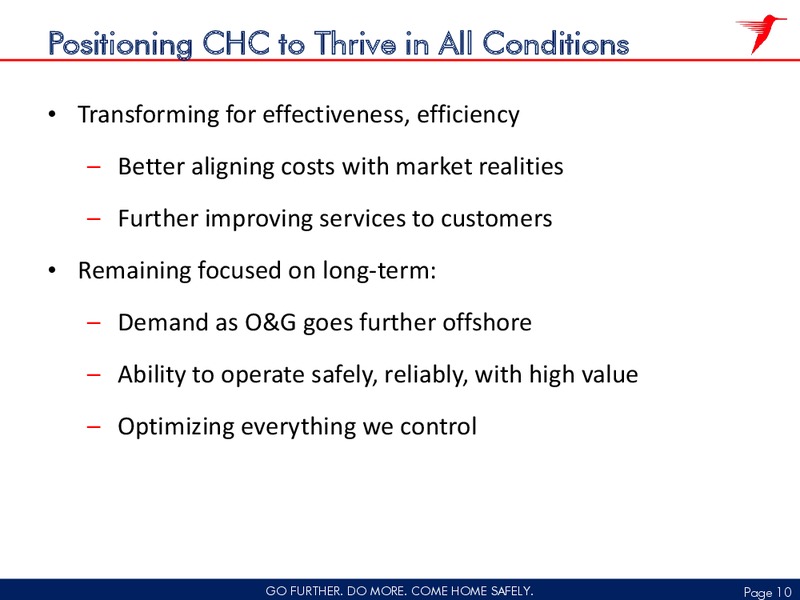 Q2 2015 FISCAL RESULT – CHC Group Ltd – slide 9