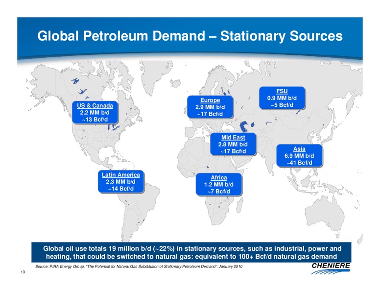 FEBRUARY 2012 CORPORATE PRESENTATION – Cheniere Energy, Inc. – slide 12