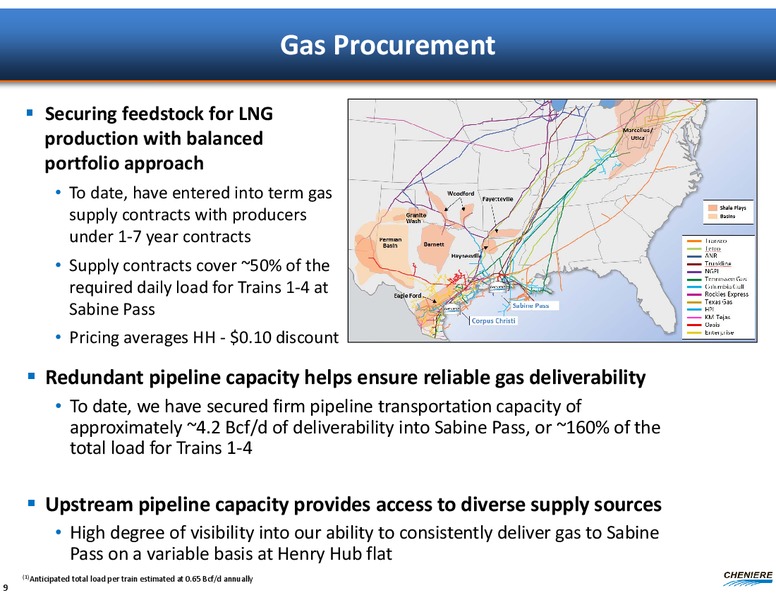 Credit Suisse Energy Summit – Cheniere Energy, Inc. – slide 8