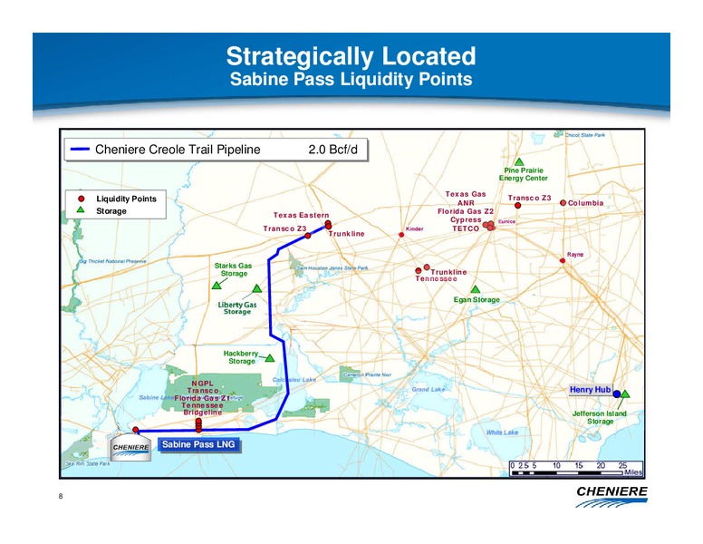 HOWARD WEIL ENERGY CONFERENCE – Cheniere Energy, Inc. – slide 8