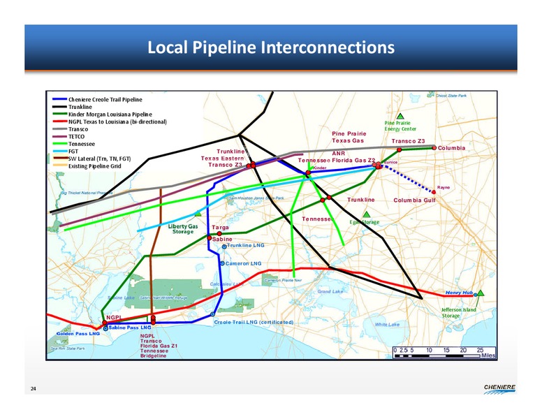 MARCH 2013 CORPORATE PRESENTATION – Cheniere Energy, Inc. – slide 23