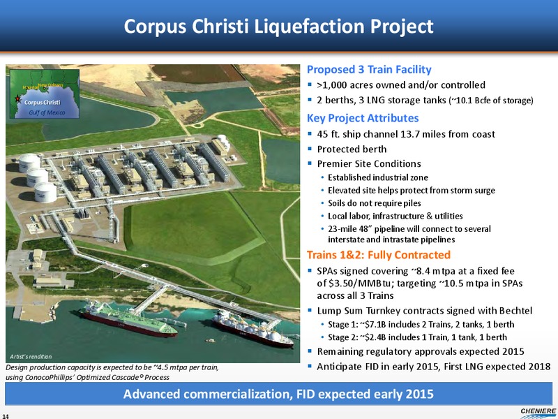APRIL 2015 INVESTOR DAY – Cheniere Energy, Inc. – slide 34
