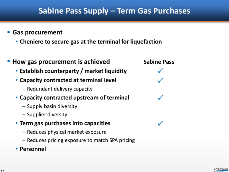 APRIL 2015 INVESTOR DAY – Cheniere Energy, Inc. – slide 60