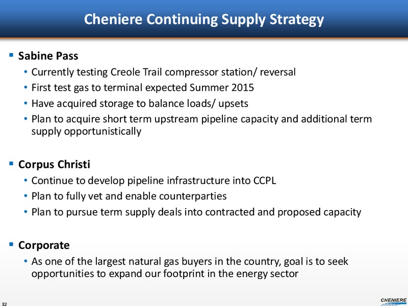APRIL 2015 INVESTOR DAY – Cheniere Energy, Inc. – slide 75