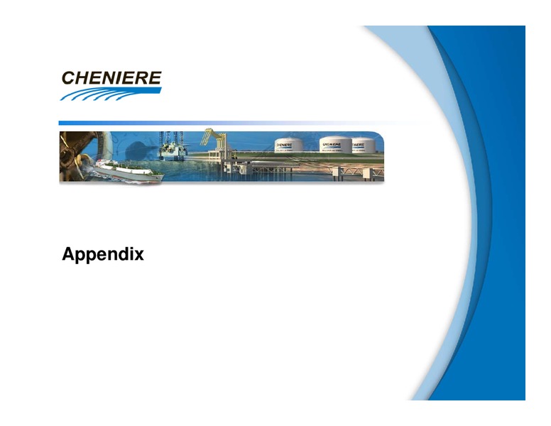 APRIL 2011 CORPORATE PRESENTATION – Cheniere Energy, Inc. – slide 18