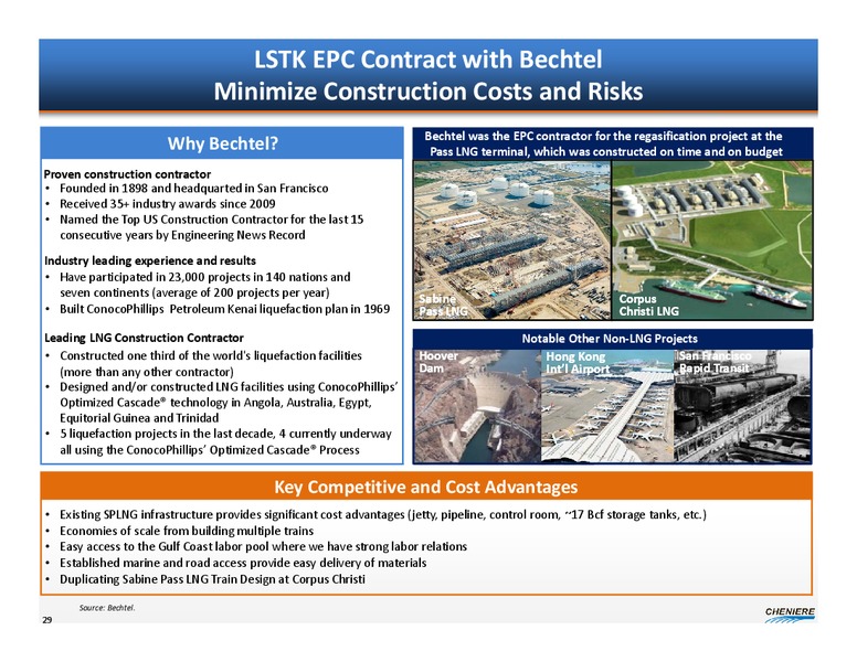 Investor Presentation – Cheniere Energy, Inc. – slide 28