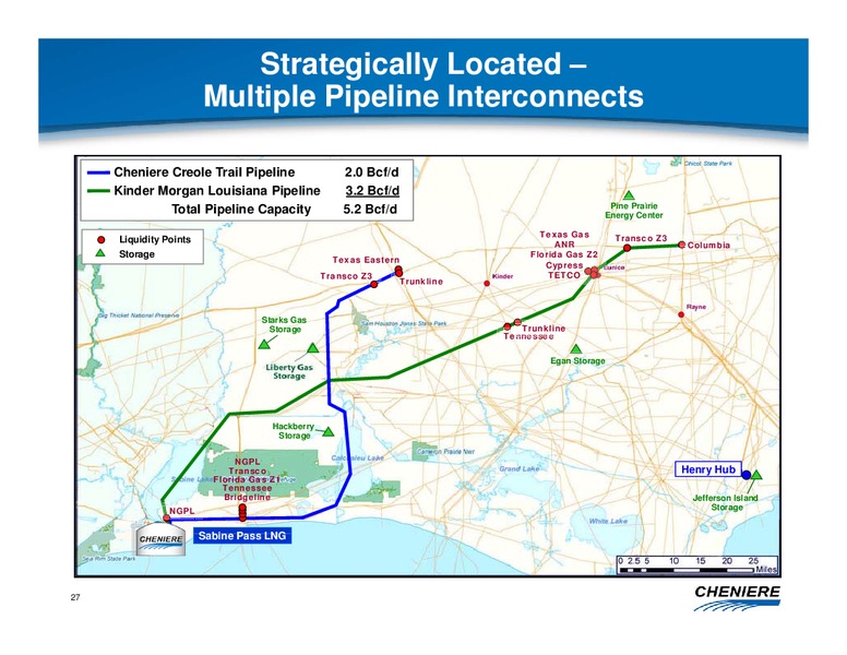 AUGUST 2011 CORPORATE PRESENTATION – Cheniere Energy, Inc. – slide 26