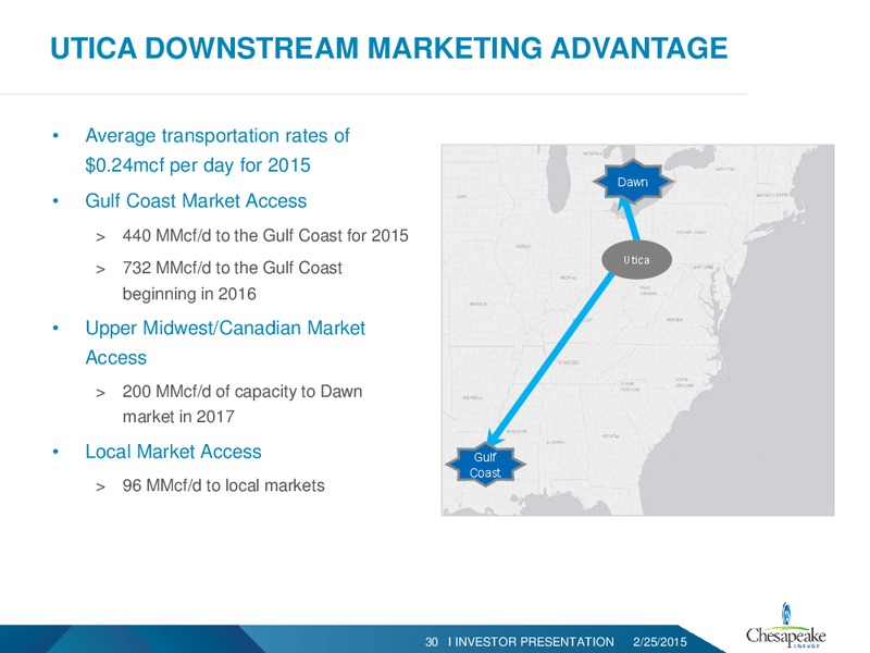 Investor Presentation – Chesapeake Energy Corp – slide 28