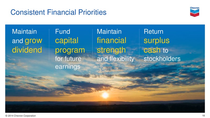 Investor Presentation – Chevron Corp – slide 17