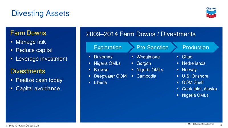 Investor Presentation – Chevron Corp – slide 17