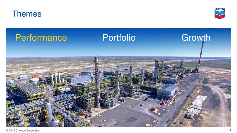 UPSTREAM – Chevron Corp – slide 4