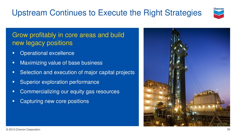 Investor Presentation – Chevron Corp – slide 34