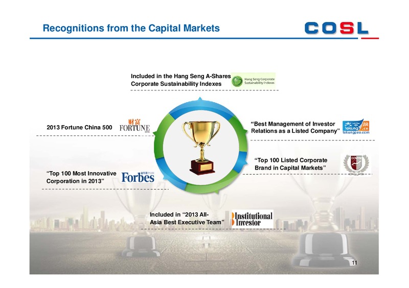 MARCH 2013 ANNUAL RESULTS – CHINA OILFIELD SERVICES LTD. – slide 11