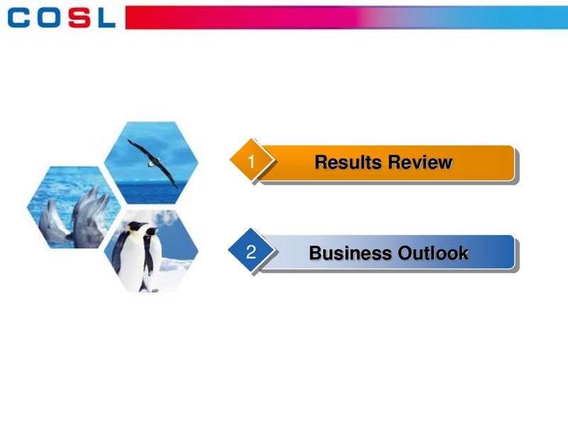 2010 EARNINGS CALL – CHINA OILFIELD SERVICES LTD. – slide 3