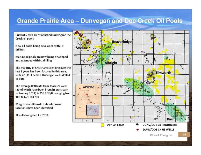 Corporate Presentation – Chinook Energy, Inc. – slide 14