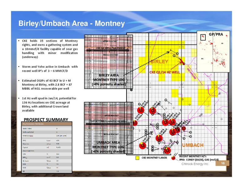 CORPORATE PRESENTATION – Chinook Energy, Inc. – slide 15