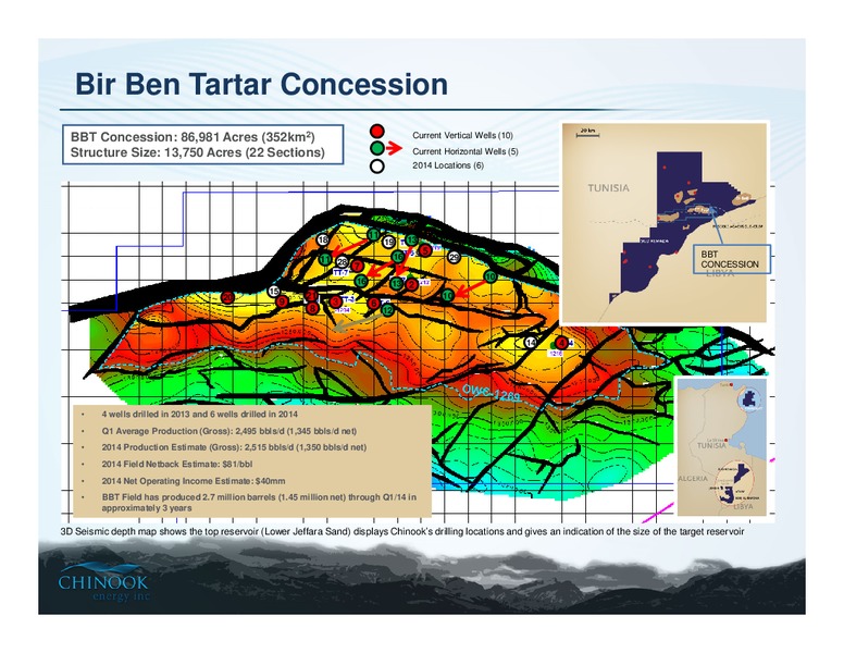 CORPORATE PRESENTATION – Chinook Energy, Inc. – slide 17