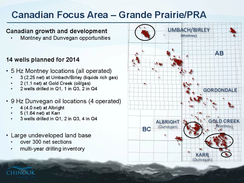 Corporate Presentation – Chinook Energy, Inc. – slide 6