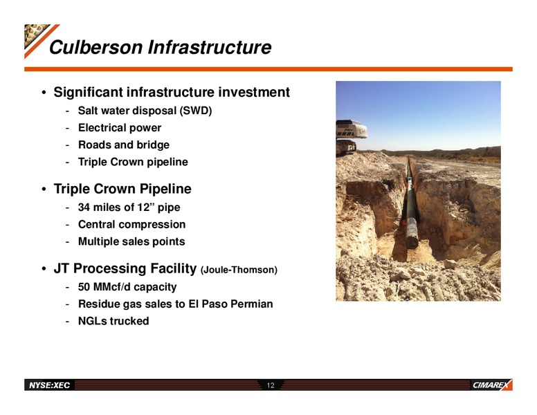TPH 2013 HOTTER 'N HELL ENERGY CONFERENCE – Cimarex Energy Co. – slide 11