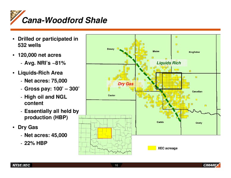 TPH 2013 HOTTER 'N HELL ENERGY CONFERENCE – Cimarex Energy Co. – slide 15