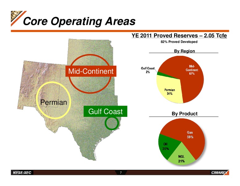 2012 IPAA OGIS SAN FRANCISCO – Cimarex Energy Co. – slide 6