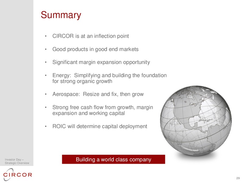 2014 INVESTOR DAY – CIRCOR International Inc – slide 31