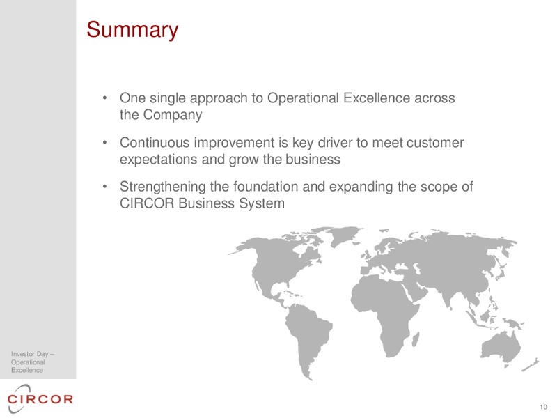 2014 INVESTOR DAY – CIRCOR International Inc – slide 91