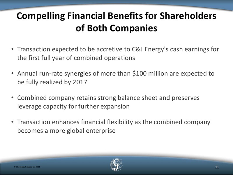 GHS Boston Energy Day Conference – C&J Energy Services Inc. – slide 10